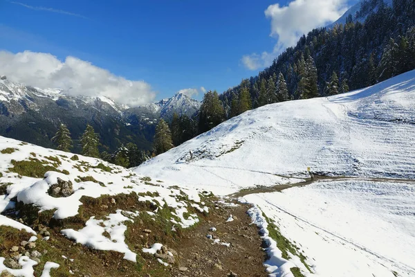 Uma Bela Foto Alpes Austríacos — Fotografia de Stock