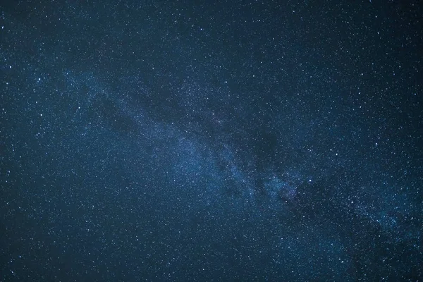 Colpo Basso Angolo Del Cielo Notturno Stellato Mozzafiato — Foto Stock