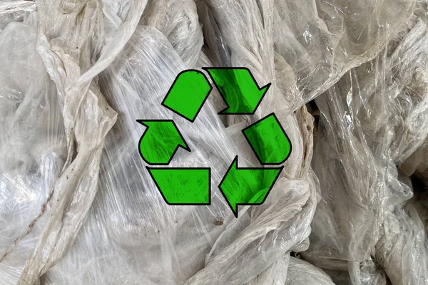 폐기물에 재활용용 아이콘 — 스톡 사진