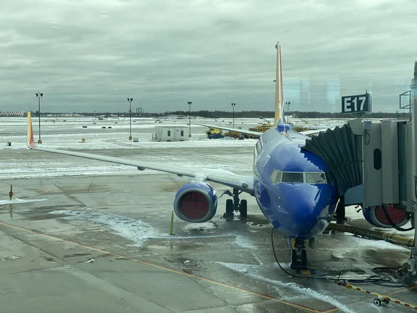 Philadelphia Estados Unidos Dezembro 2020 Filadélfia Pensilvânia Dezembro 2020 Aeroporto — Fotografia de Stock