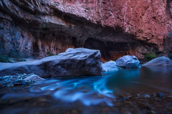 Uma Foto Fascinante Das Incríveis Fotos Rio Salt Arizona — Fotografia de Stock