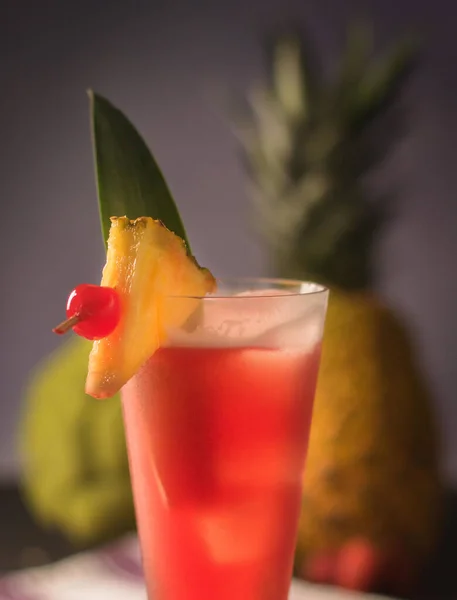 Selective Focus Shot Bay Breeze Cocktail — Stock Photo, Image