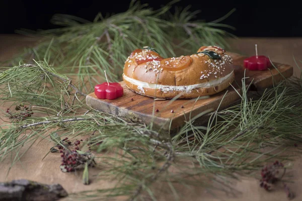 Närbild Välsmakande Maträtt Härlig Dekoration — Stockfoto