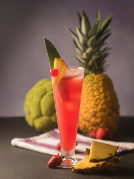 Selective Focus Shot Bay Breeze Cocktail — Stock Photo, Image