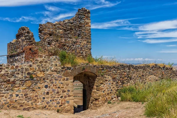 Руины Древней Крепости Магаселе Испания — стоковое фото