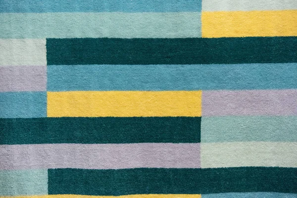 Zbliżenie Strzał Kolorowe Tekstury Tkaniny — Zdjęcie stockowe