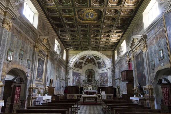 Чудовий Вид Порожніх Церковних Шишок Вітербо Соборі Лаціо Італія — стокове фото