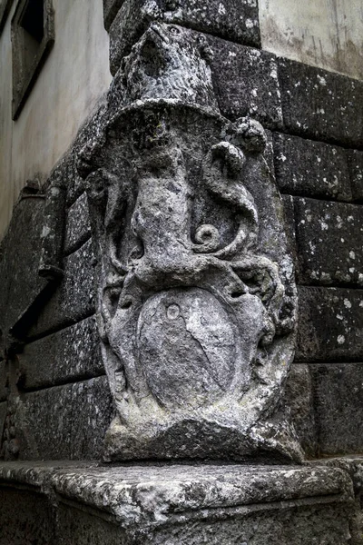 Beautiful Ancient Sculpture Famous Monster Park Municipality Bomarzo Italy — Stock Photo, Image