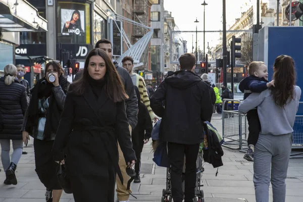 London Vereinigtes Königreich Dezember 2020 London England Dezember 2020 Festliche — Stockfoto