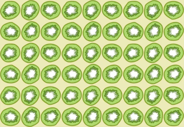 Ψηφιακή Απεικόνιση Ενός Ζουμερού Ακτινιδίου Φέτες Φύλλα Που Απομονώνονται Λευκό — Φωτογραφία Αρχείου