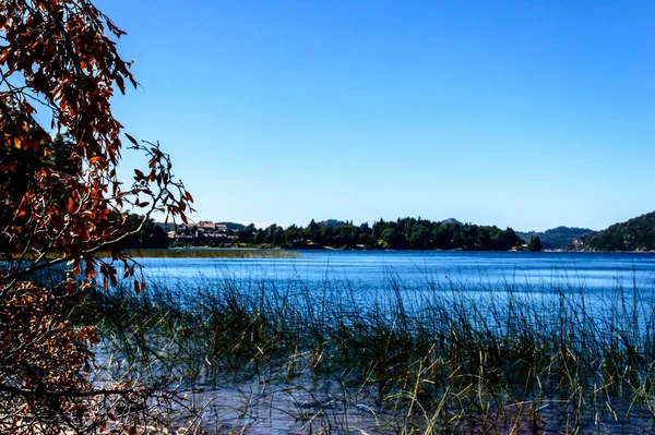 Cidade San Carlos Bariloche Verão Argentina — Fotografia de Stock