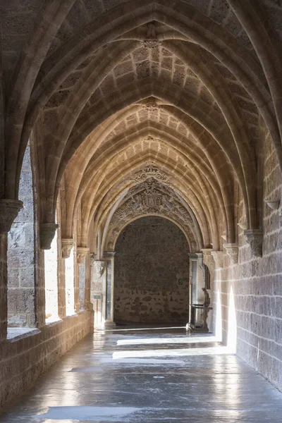 Fascinerande Bild Ett Gammalt Piedra Kloster Nuevalos Zaragoza Spanien — Stockfoto