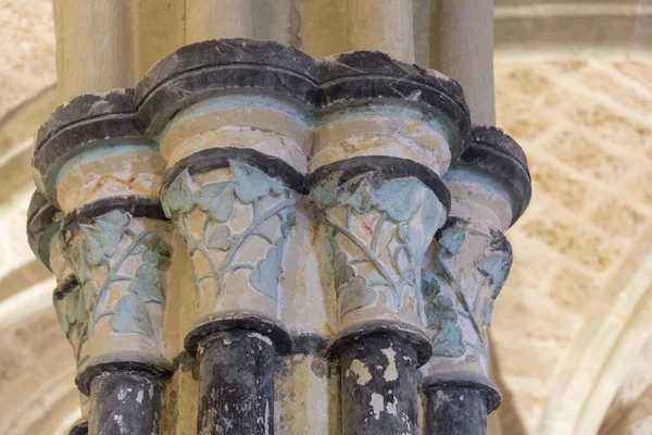 스페인 사라고사의 로스에 수도원의 드라의 기둥의 도들을 — 스톡 사진