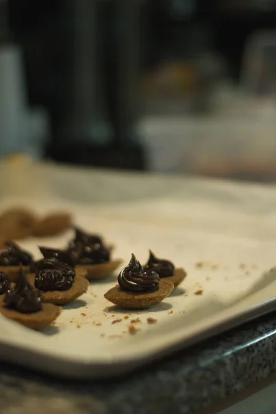 Primer Plano Galletas — Foto de Stock