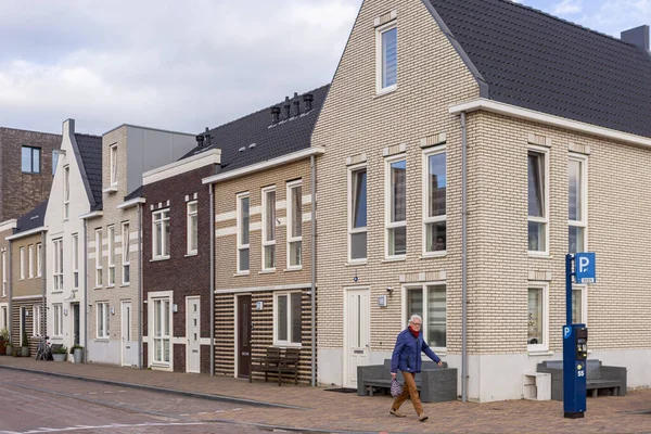 Zutphen Netherlands December 2020 Contemporary Residential Housing Dutch Family Neighbourhood — 图库照片