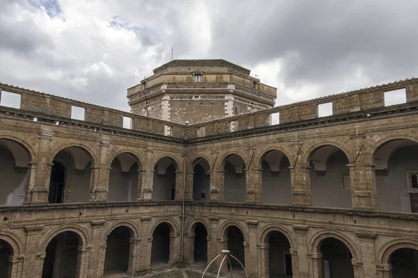 Vista Del Fuerte Sangallo Civita Castellana Italia Durante Día — Foto de Stock