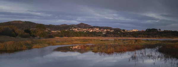 Louro Nära Lagoa Xalfas Sjö Galicien — Stockfoto