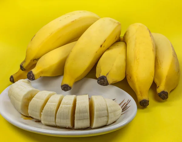 Closeup Shot Fresh Bananas — Stock Photo, Image