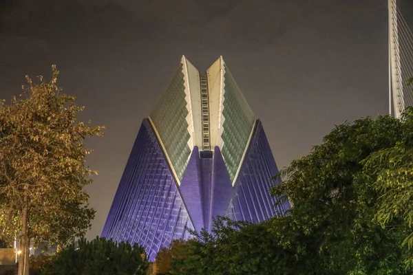 Una Hermosa Vista Arquitectura Moderna Valencia España —  Fotos de Stock