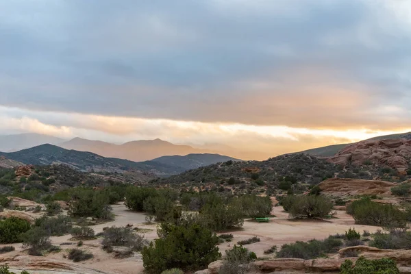 Una Vista Panoramica Del Vasquez Rocks Natural Area Park California — Foto Stock