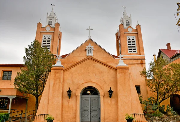 Ünlü Tarihi Neri Kilisesi San Felipe New Mexico Abd — Stok fotoğraf