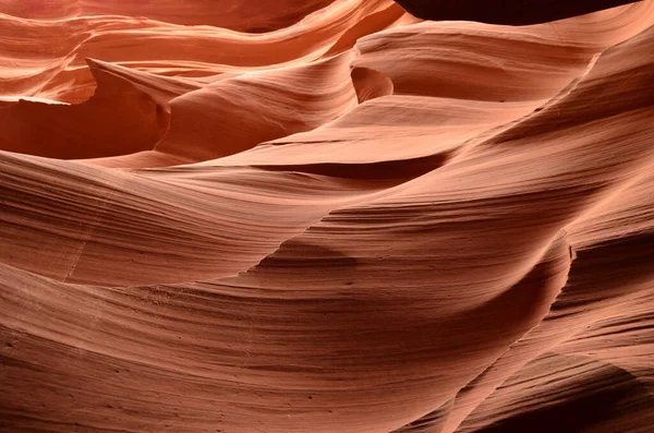 Una Splendida Vista Sul Famoso Antelope Canyon Arizona Usa — Foto Stock