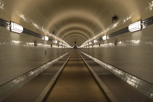 Elbe Tunnel Hamburg Germany — Zdjęcie stockowe