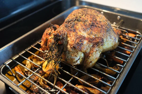 Chicken Grill Grill Net — Stock Photo, Image