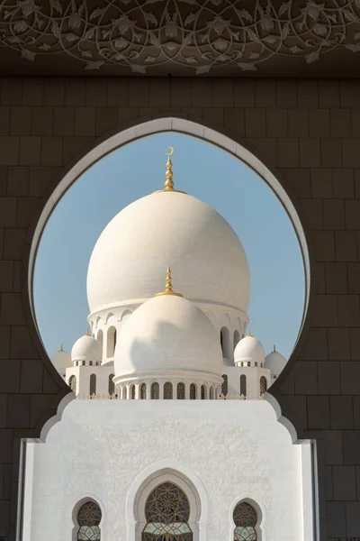 Abu Dhabi Émirats Arabes Unis Déc 2019 Mosquée Cheikh Zayed — Photo