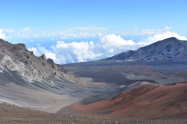Ett Naturskönt Landskap Haleakala Sköld Vulkan Hawaii Maui — Stockfoto