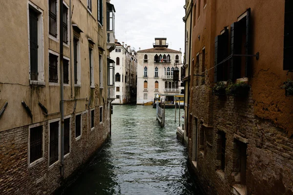 Venice Italy Dec 2018 Mesmerising View Venice Street Canals Gondolas — 스톡 사진