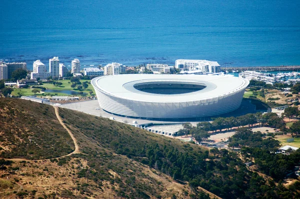 Stadion Piłkarski Cape Town Afryce — Zdjęcie stockowe