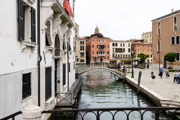 Venice Itália Dezembro 2018 Vista Fascinante Das Ruas Canais Veneza — Fotografia de Stock