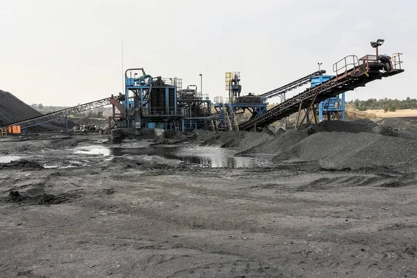 Mineração Carvão África Sul — Fotografia de Stock