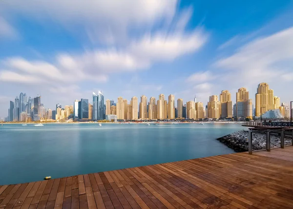 Dubai United Arab Emiráty Listopadu 2018 Pohled Jumeirah Beach Residence — Stock fotografie