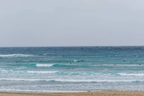 Uma Bela Vista Praia Bakio Basco Espanha — Fotografia de Stock