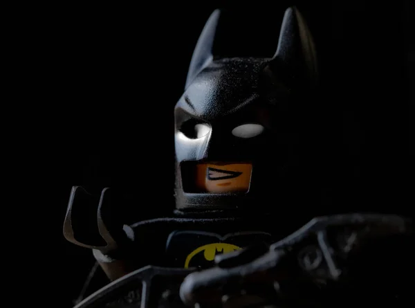 San Jose Costa Rica Oct 2020 Macro Shot Lego Batman — Stok Foto