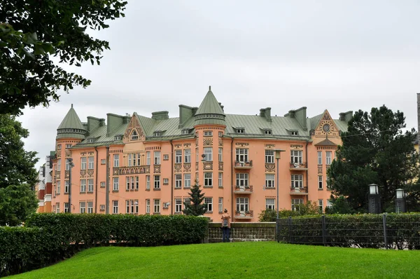 Helsinki Finland Jul 2016 Apartment Buildings Helsinki Residential Area — Stock Photo, Image