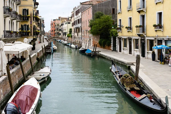 Venice Italy Dec 2018 Mesmerising View Venice Street Canals Gondolas — стокове фото