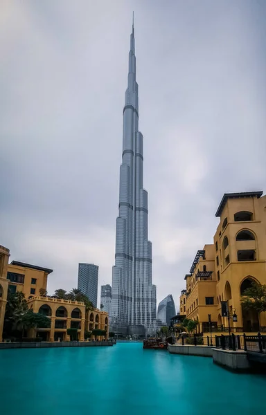 Dubai Emirados Arab Unidos Novembro 2018 Vista Geral Burj Khalifa — Fotografia de Stock