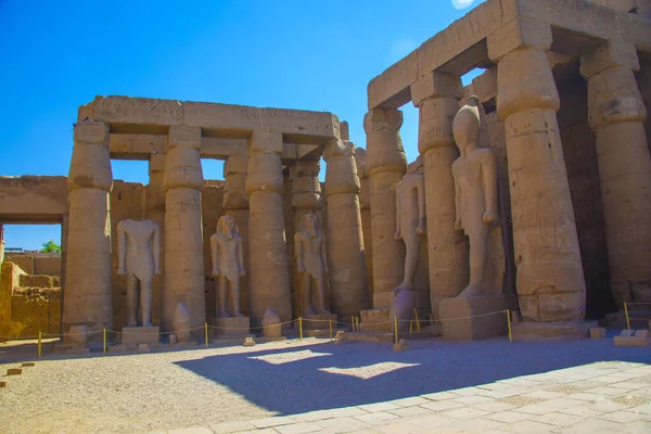 Een Close Shot Van Luxor Governorate Egypte — Stockfoto
