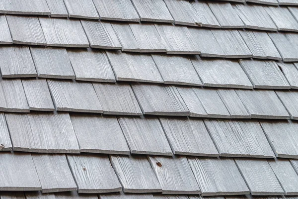 Zbliżenie Strzał Gonty Dachu Tła Tekstury — Zdjęcie stockowe
