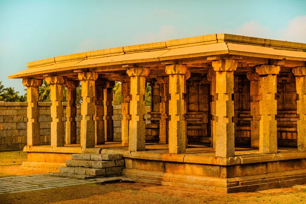 Hamp India Nov 2014 Levendige Straten Oude Tempels Van Hampi — Stockfoto