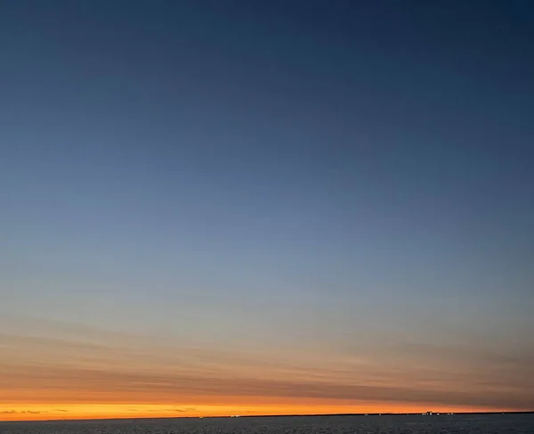 Een Prachtige Opname Van Lucht Tijdens Zonsondergang — Stockfoto