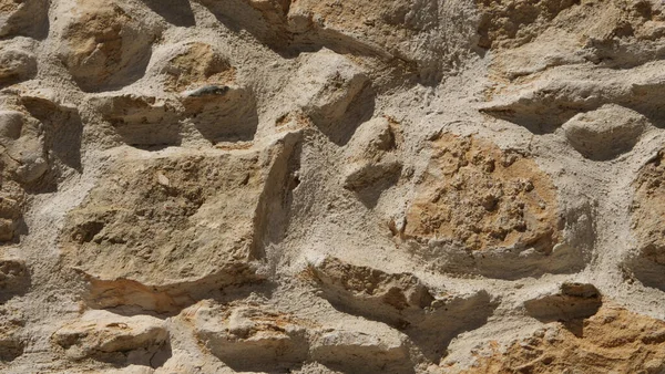 Ujęcie Bliska Kamiennej Ściany Idealne Tapetę — Zdjęcie stockowe