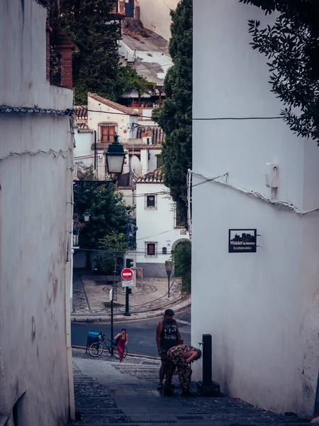 Granada España 2020 Viaje Granada Verano 2020 — Foto de Stock