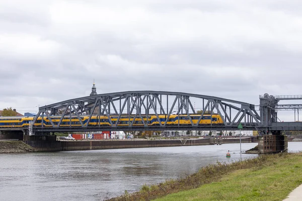 Zutphen Κατω Χωρεσ Νοέμβριος 2020 Σιδηροδρομικές Γραμμές Για Την Κατασκευή — Φωτογραφία Αρχείου