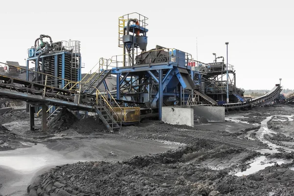 Mineração Carvão África Sul — Fotografia de Stock