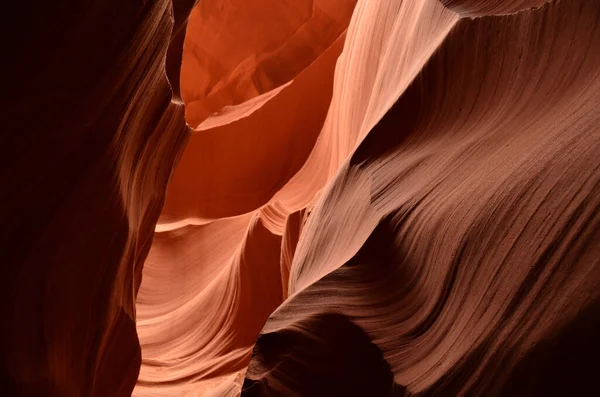 Una Hermosa Vista Del Famoso Antelope Canyon Arizona —  Fotos de Stock