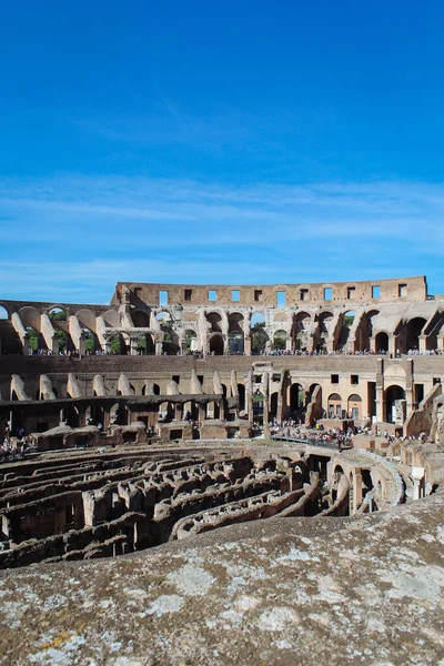 Függőleges Lövés Róma Colosseum Róma Olaszország — Stock Fotó